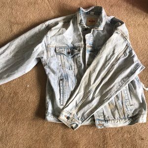 Vintage Hard Rock Cafe Oversized Denim Jacket